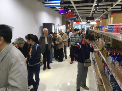 銀發輝映自貿新篇 省商務廳組織老干部參觀青白江鐵路港片區